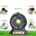 Portable Rechargeable Fan, Mini USB Fan with 1800mAh Lithium Battery, Desk Tabletop Fan, Battery Powered Fan, Personal Fan, Small Travel Fan, Outdoor Fan